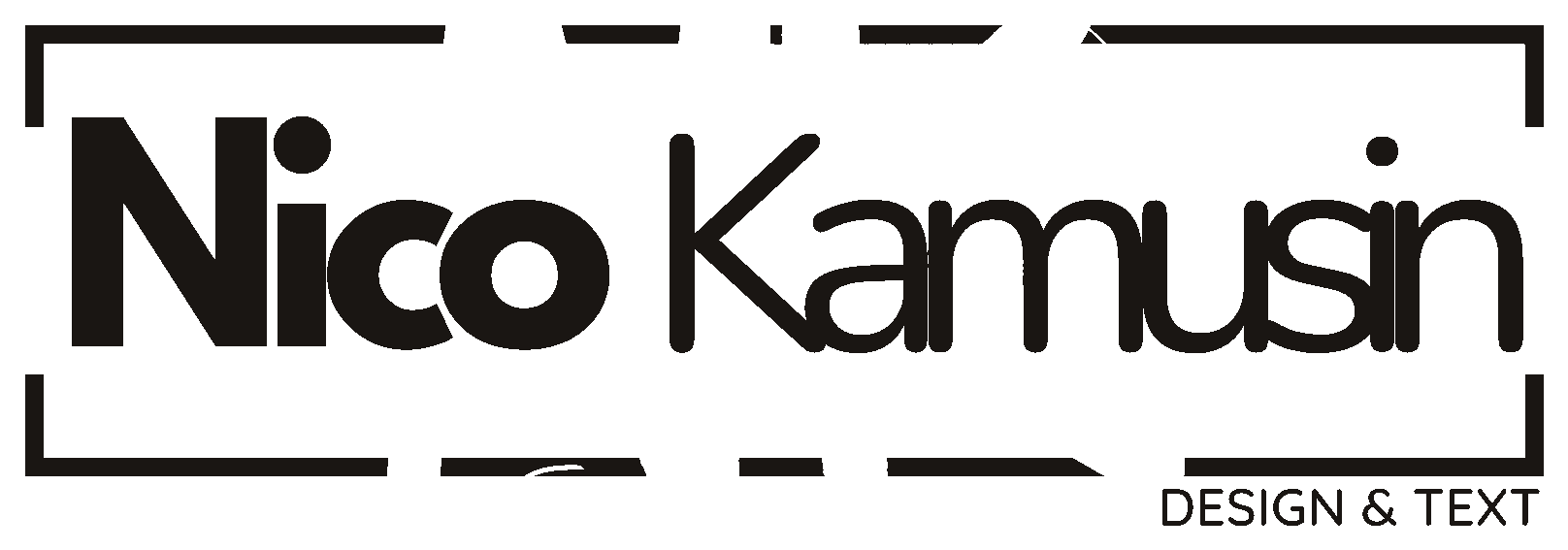 Nico Kamusin — Design & Text